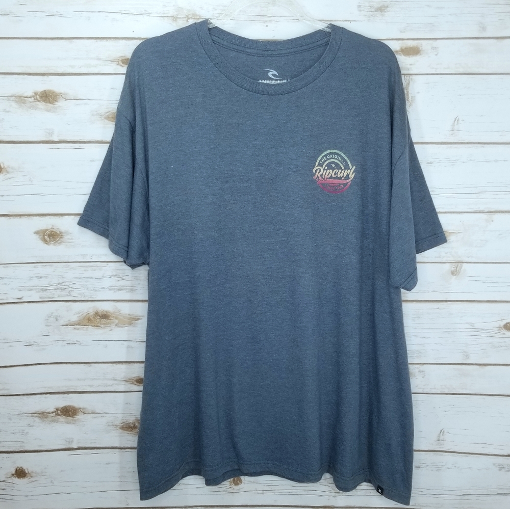 RIP Curl Graphic Shortsleeve Tee Shirt The Original Since 1969 Size XXL